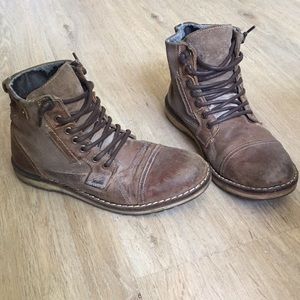 Leather Steve Madden Boots